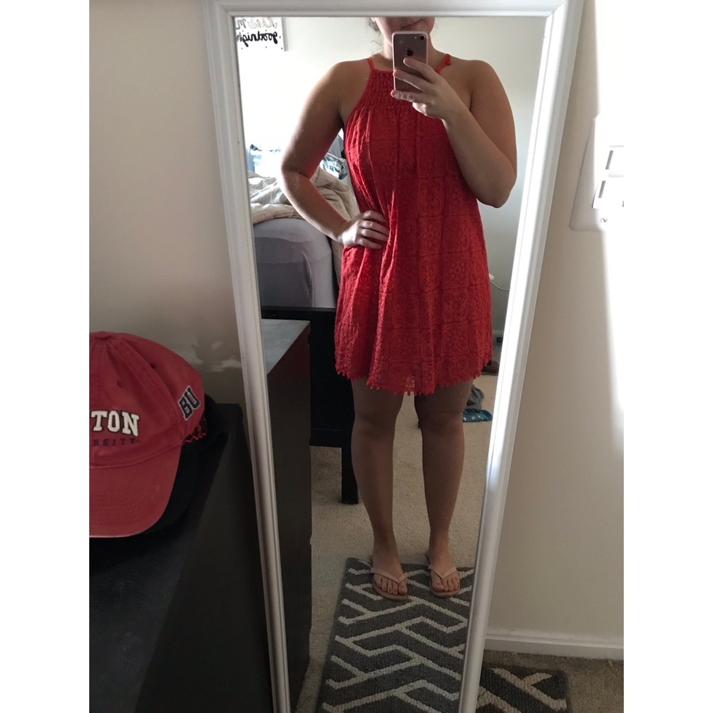Cute coral dress
